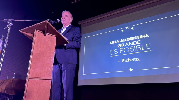 Pichetto lanzó su precandidatura: "Quiero ser Presidente porque tengo ideas"